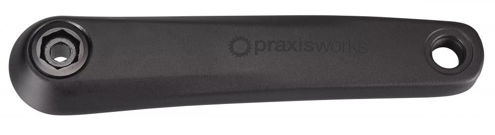 TURBO CRK TURBO - Kurbelarm - BROSE ISIS SPLINE (G1) 165MM NON-DRIVE SIDE ARM ALLOY PRAXIS