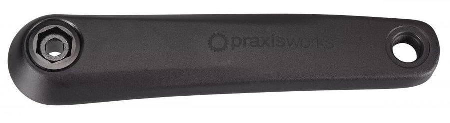 TURBO CRK TURBO - Kurbelarm - BROSE ISIS SPLINE (G1) 165MM NON-DRIVE SIDE ARM ALLOY PRAXIS
