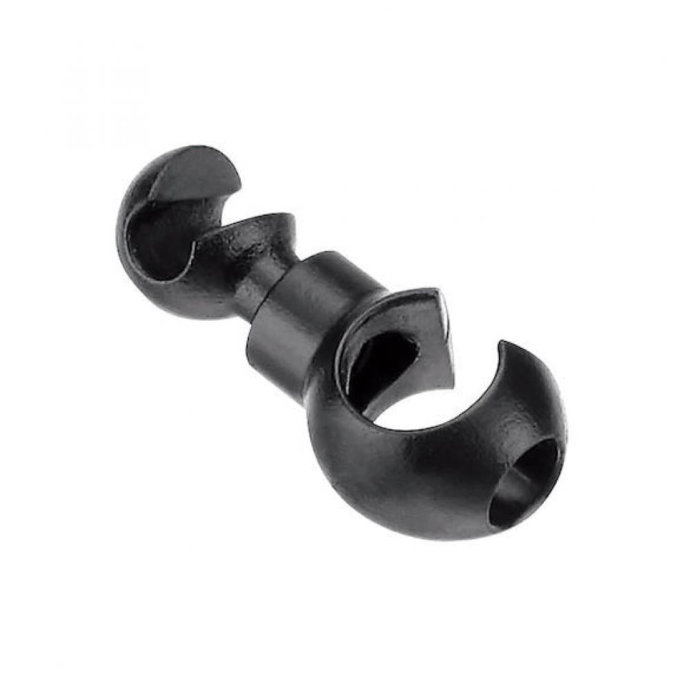 Jagwire Kabelverbinder Rotating Hook 5,0-5,5 mm Schwarz - aufgeräumtes Cockpit ohne Kabelklappern