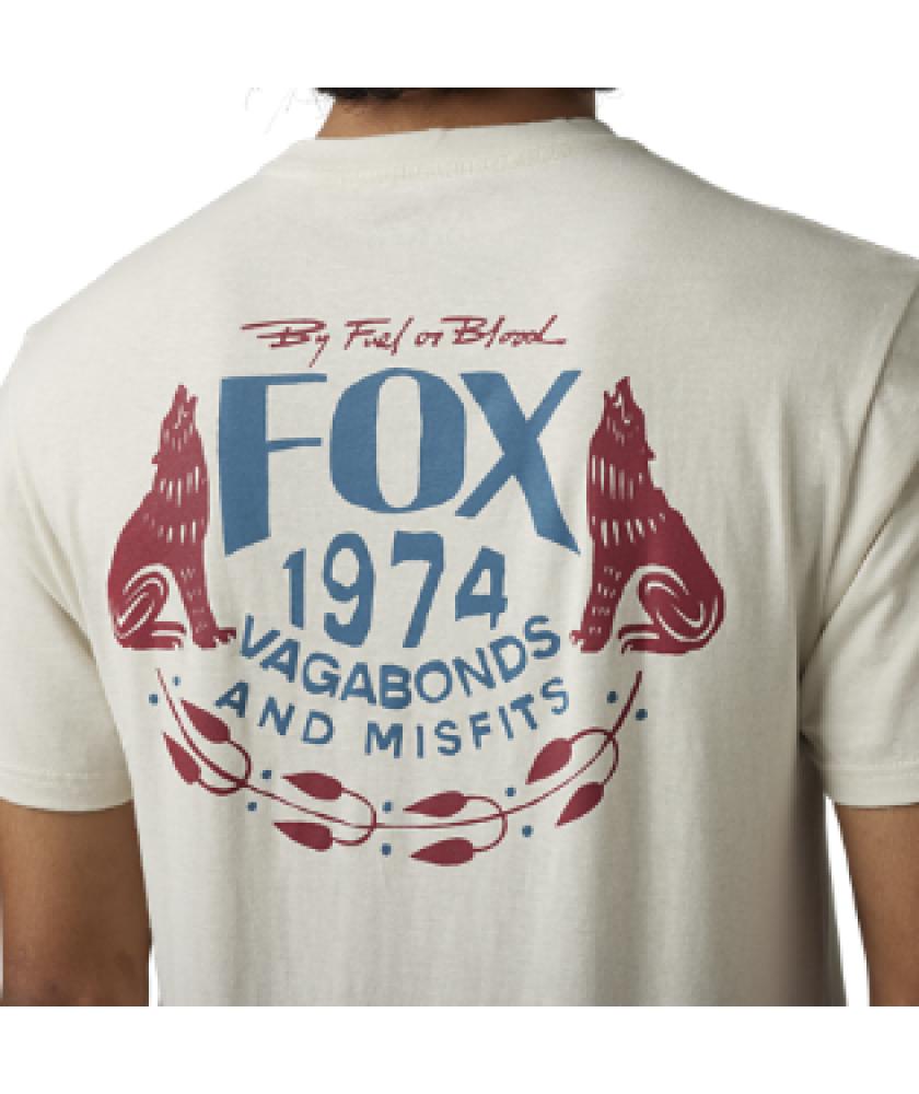 FOX Tees PREDOMINANT SS PREM TEE Vintage White Größe XL