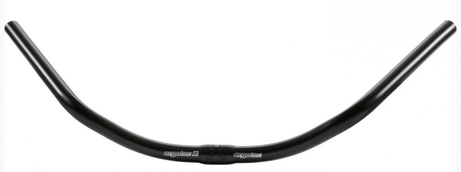 Retoure: Ergotec Lenker Moon Cruiser Ø 25.4 mm 610 mm 180 mm 55 mm Aluminium schwarz
