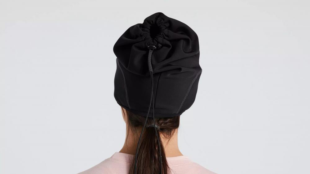 THERMAL HAT/NECK WARMER BLK OSFA - Multifunktionale Wintermütze & Nackenwärmer - Bekleidung