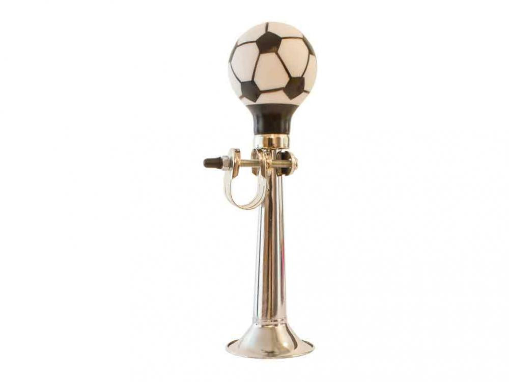 BB Klostermann beBell Fahrradhupe Fußball silber