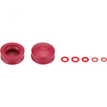 Jagwire Ersatz-Dichtungen für Pro Bleed Kit Standard Rot - sichere Trennung von DOT und Mineralöl