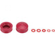 Jagwire Ersatz-Dichtungen für Pro Bleed Kit Standard Rot - sichere Trennung von DOT und Mineralöl