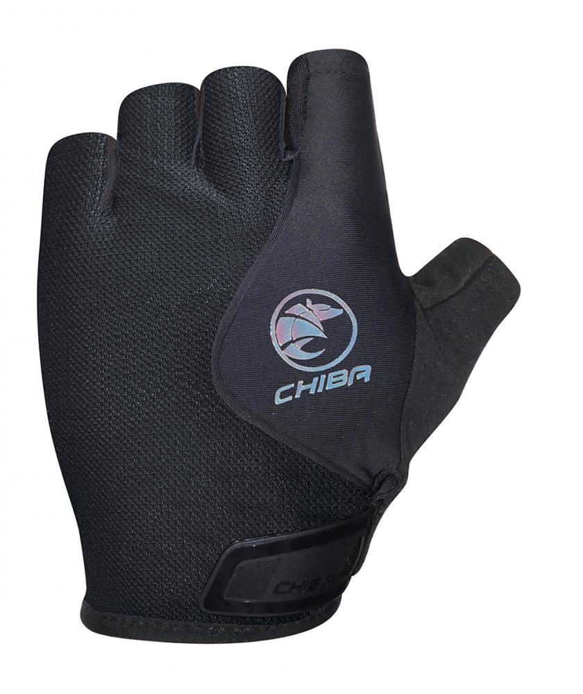 CHIBA Lady Air Plus - Radhandschuhe Damen XS schwarz/schwarz, leicht & atmungsaktiv