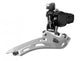 Campagnolo Umwerfer Veloce 9s/10s 2-fach FD11-VLB2B Anlötversion, schwarz