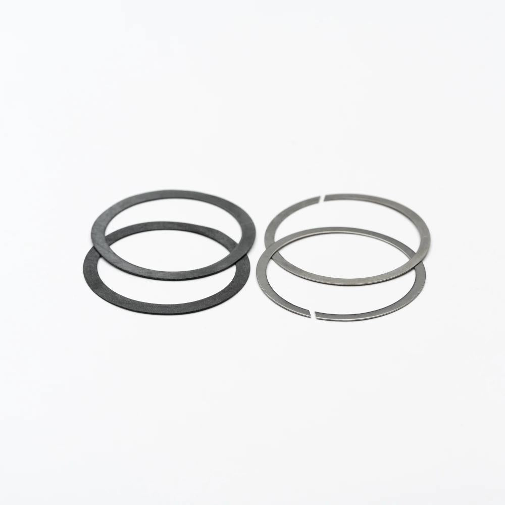 Chris King Seal & Snap Ring Kit für 1-Zoll-Steuersätze und 24-mm-Innenlager, Dichtungs- und Sprengringsatz, schützt Lager vor Schmutz und Feuchtigkeit