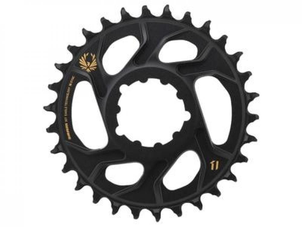 SRAM X-Sync Eagle Kettenblatt 32T Boost Direct Mount 3mm Offset - 12-fach MTB Kettenblatt schwarz-gold