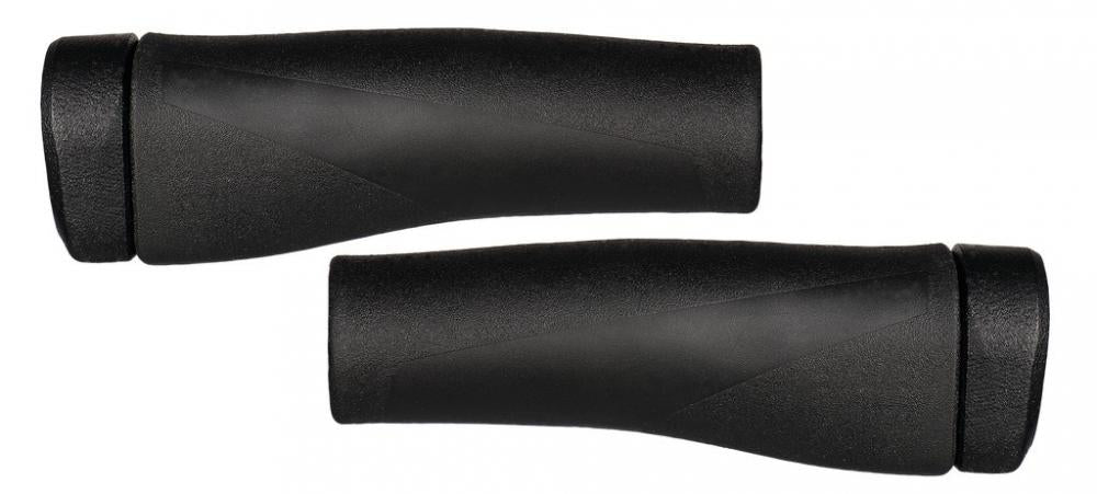 Lenkergriffe Clik 123mm, Ø 22mm, Schwarz, Paar