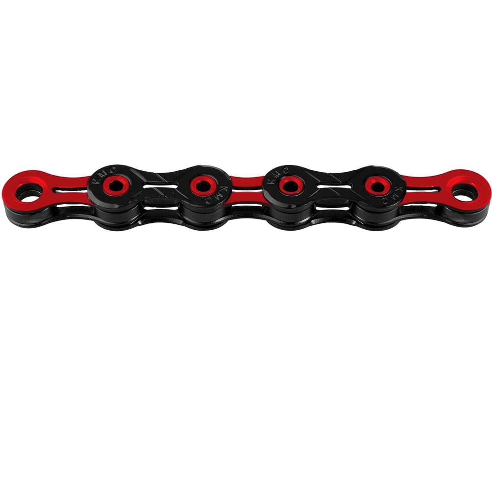KMC Kette X-11-SL DLC schwarz/rot, 11s/118 Gl