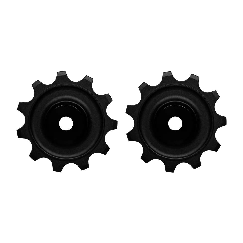 Nova Ride 11z Schaltrollenset EVO S - Keramik-Lager mit 7075-Aluminium in Schwarz