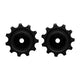 Nova Ride 11z Schaltrollenset EVO S - Keramik-Lager mit 7075-Aluminium in Schwarz