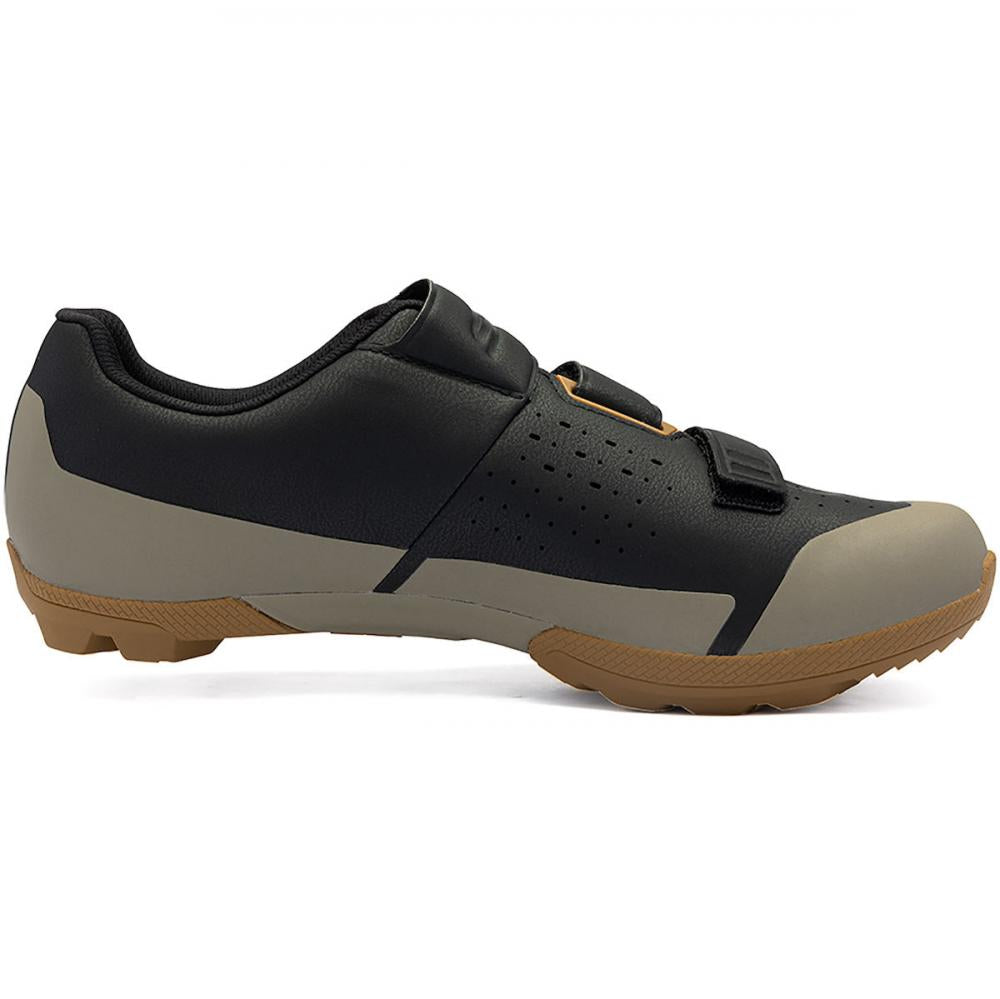 SIDI Asper GRAVEL black/black Gr. 40 - Mikrofaser, GR1NC-Sohle, Steifigkeit 6, Millenium Fit, High Security Velcro