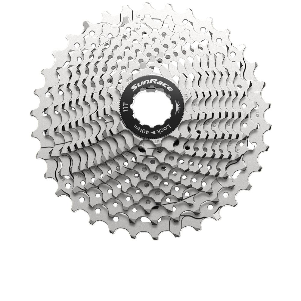 SunRace CSRX11 11-fach Kassette 11-34 Zähne Schwarz - Aluminium
