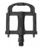 Voxom Pedal Touring Pe19 schwarz Kunststoff-Körper Boron Achse Gleitlager