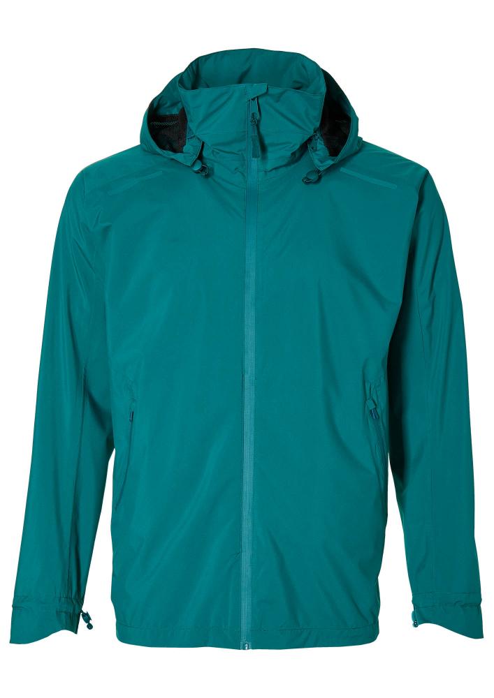 Basil Fahrradzubehör Skane Herren Regenjacke teal green XXL - wasserdicht & atmungsaktiv (10.000 WP/MVP) - T-Fabric mit DWR-Beschichtung …