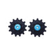 BBB Cycling RollerBoys BDP-09 13T Schaltwerkröllchen Schwarz - leiser, präziser Schaltlauf