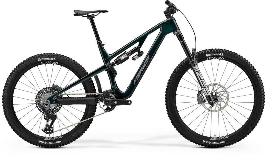 Merida ONE-SIXTY 8000 halo green(grey) S grün - Enduro-MTB in moderner Ausführung