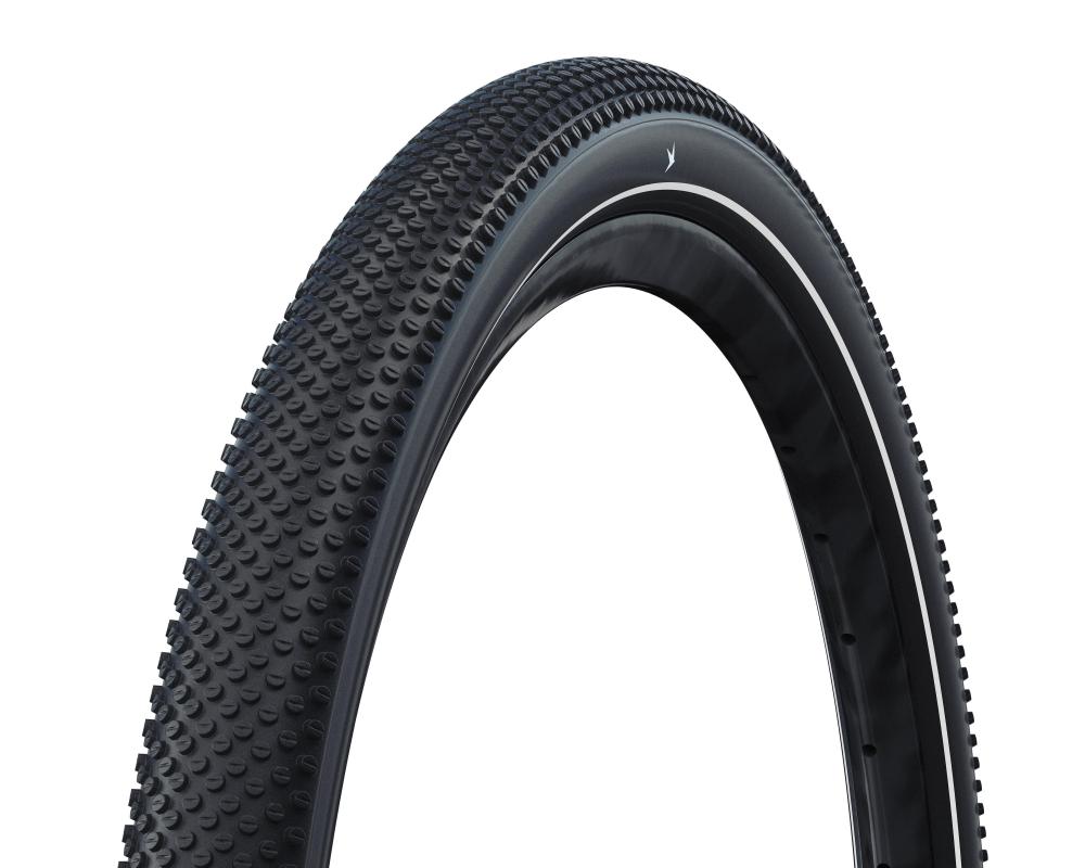 Schwalbe Faltreifen G-One Allround Performance Line RaceGuard 65-584 Schwarz/Reflex 65 - universeller Gravelreifen