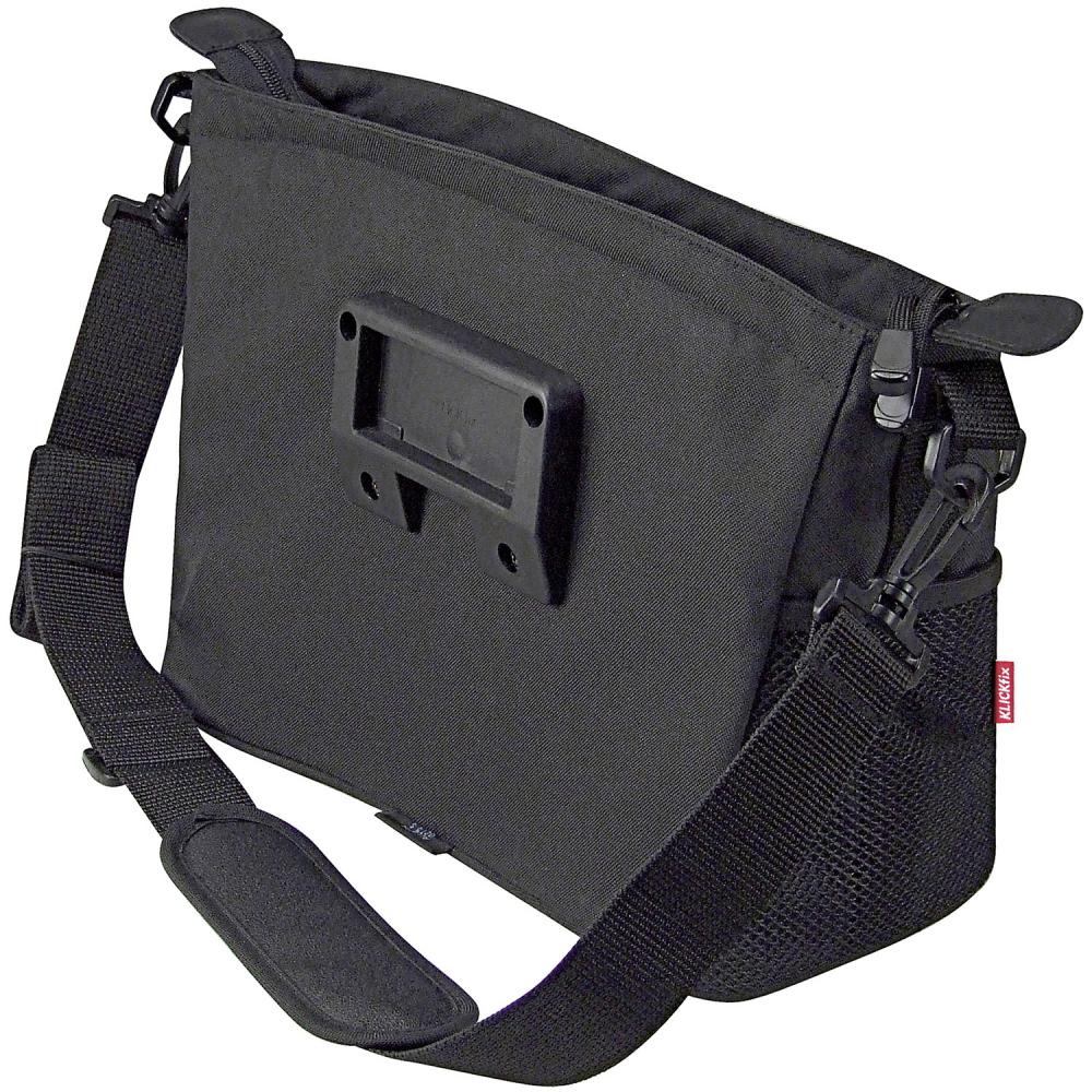 KLICKfix Lenkertasche Allegra schwarz Größe 22x14x33cm 5l mit Klickfix-Adapter