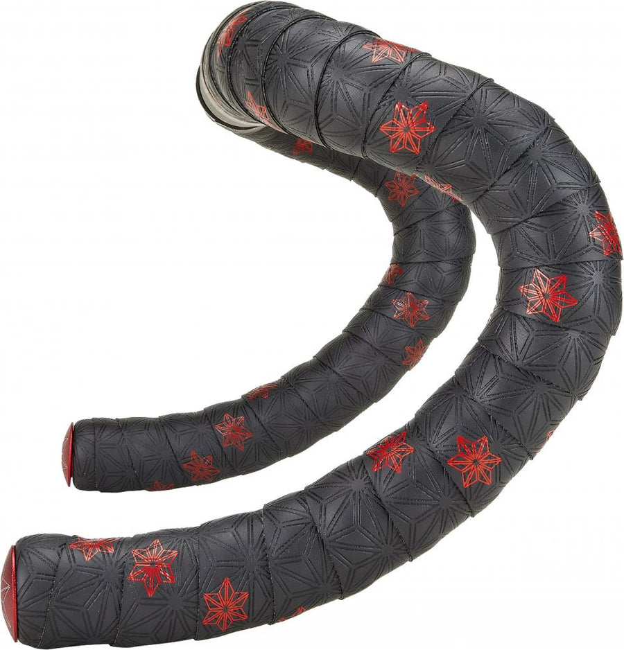 Specialized SUPER STICKY KUSH TAPE GALAXY Lenkerband RED PRINT/ANO RED - maximaler Grip und Komfort
