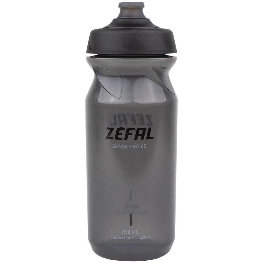 Zéfal Trinkflasche Sense Pro 650 ml Schwarz - auslaufsichere Sport-Trinkflasche