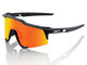 100% Speedcraft - HiPER Mirror Lens unis Soft Tact Black - High-Performance Sportbrille