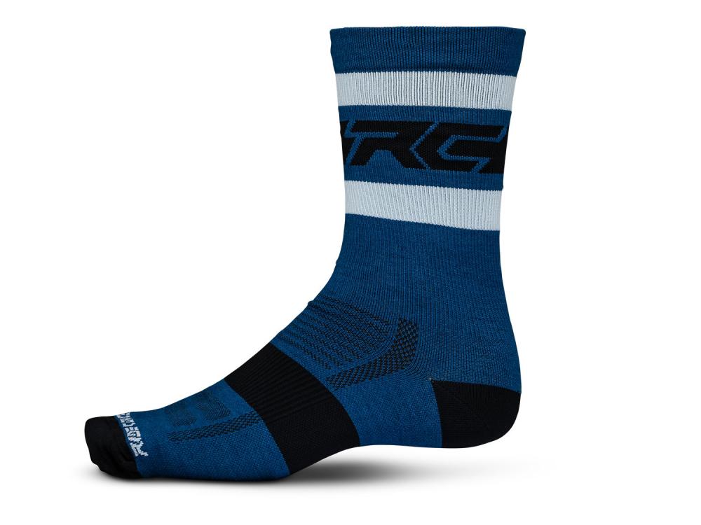 Ride Concepts Fifty/Fifty Merino Socken XL Midnight Blue - Atmungsaktive MTB-Socken