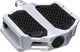 SHIMANO Pedal PD-EF205 Silber Flat Pedal - rutschfeste Plattform, Silber