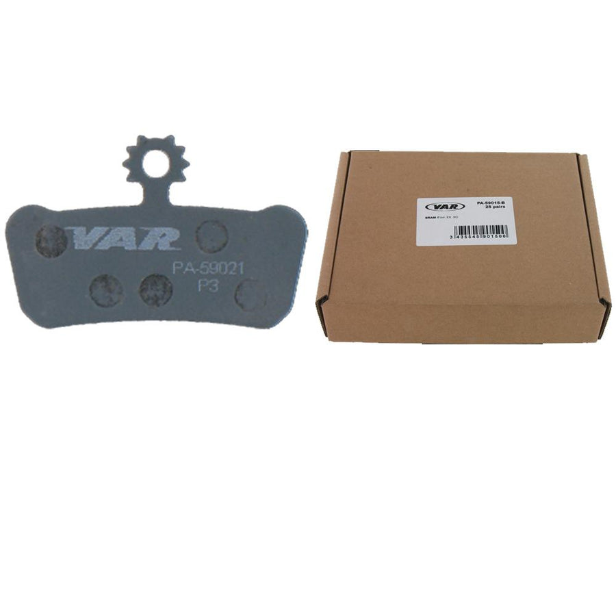 VAR Scheibenbremsbelag PA-59021-B organisch 25Stk Werkstattverp.