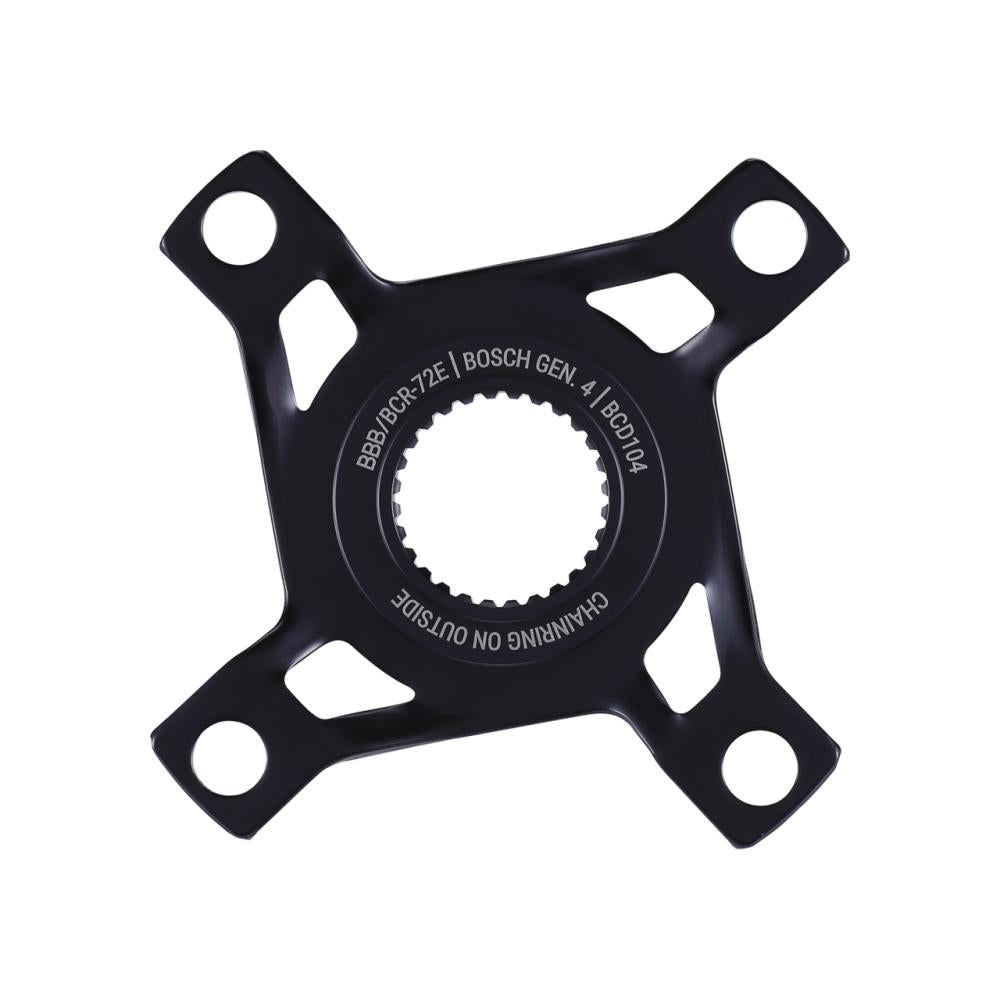 Bbb Crank Spider E-bikemount 104 Schwarz - Stabiler Kettenblatt-spider Für Bosch Gen4