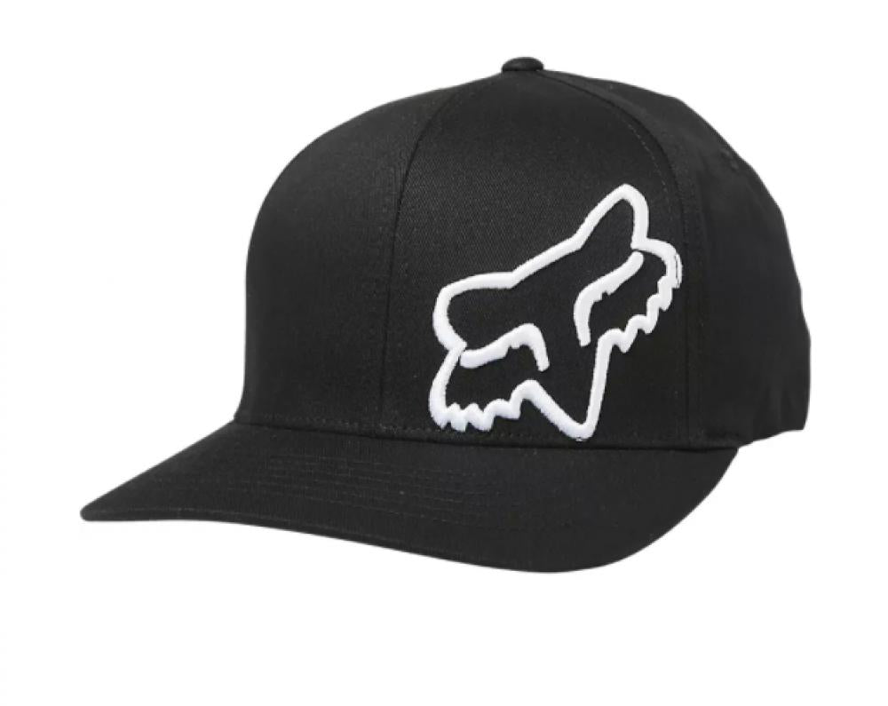 FLEX 45 FLEXFIT HAT [BLK/WHT] MEN\'S HEADWEAR - 15/2 Flexfit