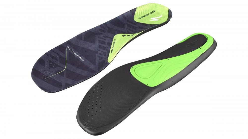 Specialized BG SL Footbed Gen 2 Einlegesohle Grün Größe 48-49 - ergonomische Radsport-Einlage - BG FITTING