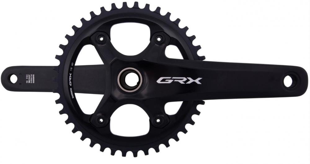 Grx Fc-rx810 1x11 Kurbelgarnitur 42z 172,5 Mm Schwarz - Gravel-performance