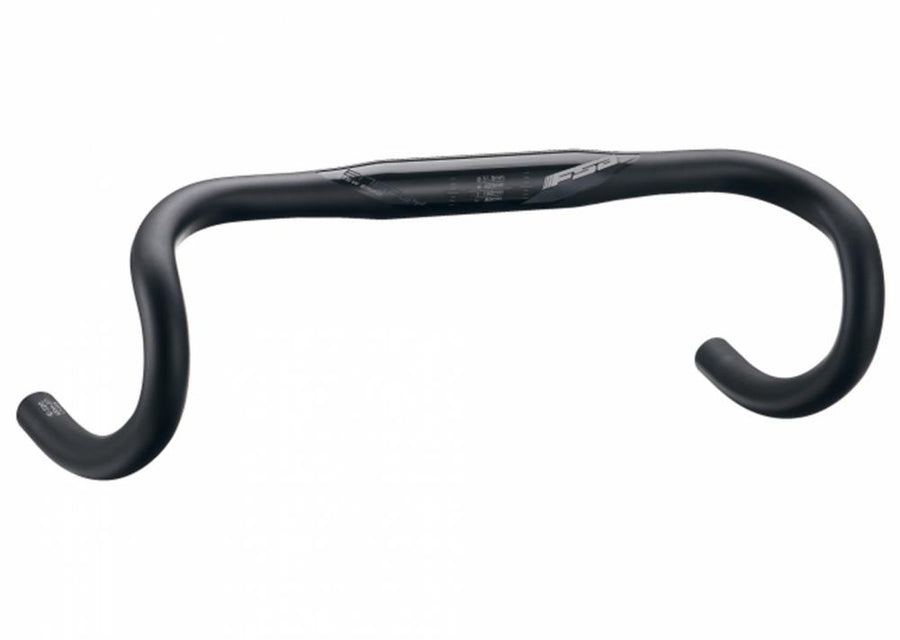 FSA Energy New Ergo Lenker 31,8 x 440 mm Schwarz - 272g Aluminium mit 150mm Drop