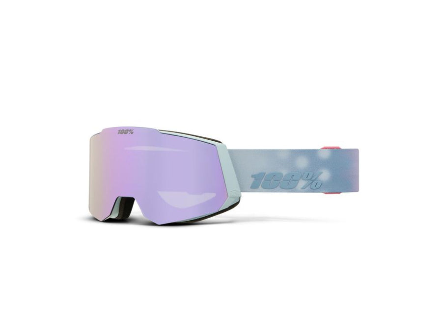 100% Snowcraft HiPER Skibrille Stonehammer Lavender - Dual Pane Anti-Fog & OTG