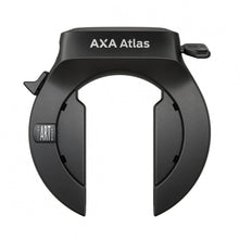 Axa Atlas Rahmenschloss 58 mm Schwarz - Hochsicherheits-Fahrradschloss mit Stahlbügel
