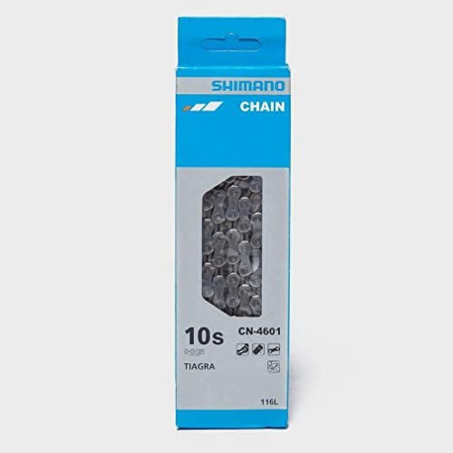 Shimano Tiagra CN-4601 10-fach Kette 116 Glieder silber - präzise Schaltperformance