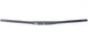Ergotec Lenker Flat Bar 6+ 31.8mm 800mm schwarz sand AL7050 T76 Rise 5mm Back-Sweep 12° Safety Level 6+ MTB stabil leicht