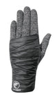 CHIBA Urban Performer - Thermostretch Radhandschuhe XS hellgrau mit Primaloft & Touchfunktion