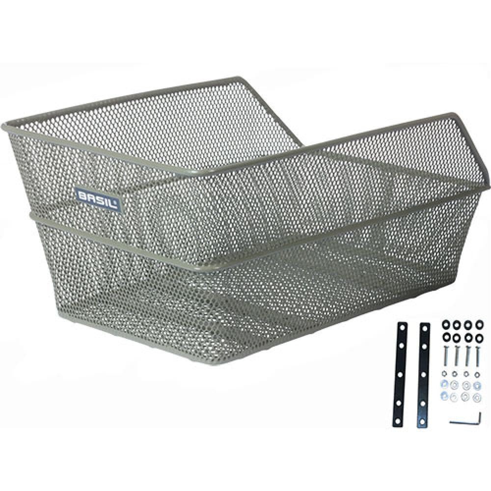 Hinterradkorb Cento Für Schultasche Olivgrün 38x24x11cm Engmaschig