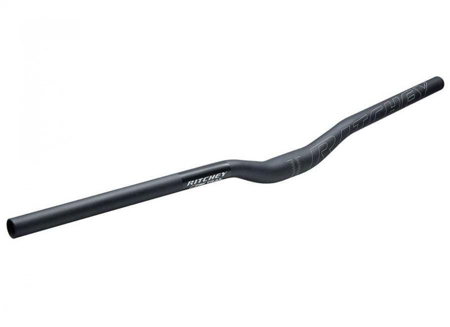 Ritchey WCS Trail Low Rizer Lenker 31,8 mm, 800 x 20 mm, 10° Backsweep, 4° Upsweep, Farbe: Blatte Black, ultrastabil und leicht für harten Offroad-Einsatz