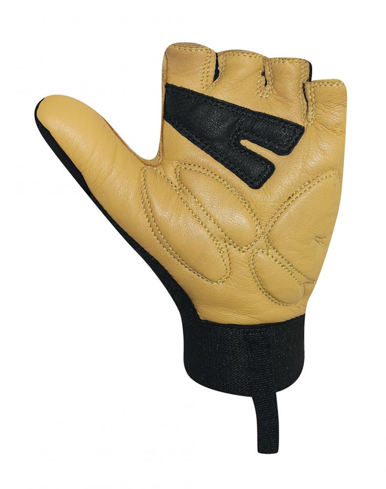CHIBA Argon Kids - Kinder Rollstuhl-Handschuhe XXS schwarz, Gelpolster, Atmungsaktiv