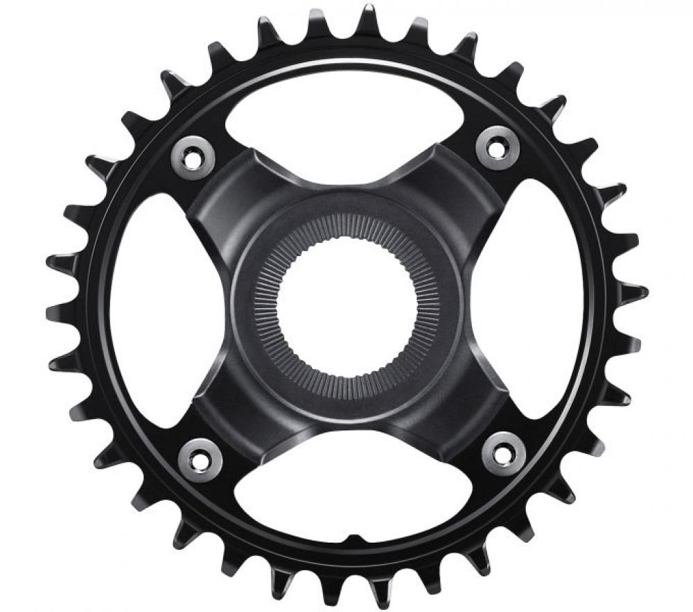 SHIMANO Kettenblatt E8000 SM-CRE80 34Z 55 mm Kettenlinie - effizienter E-MTB-Antrieb