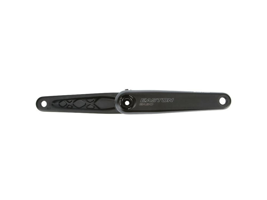 Easton EA90 Kurbel 172,5 mm 129 mm schwarz - leichte Performance-Kurbel für ambitionierte Rennraßahrer