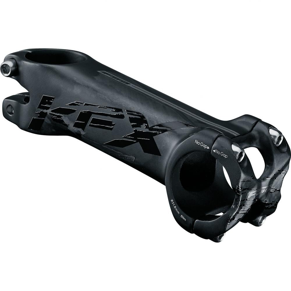 Kfx Vorbau -12° 31,8 X 100 Mm Schwarz - 3d-geschmiedetes Aluminium Mit Carbon-hybrid