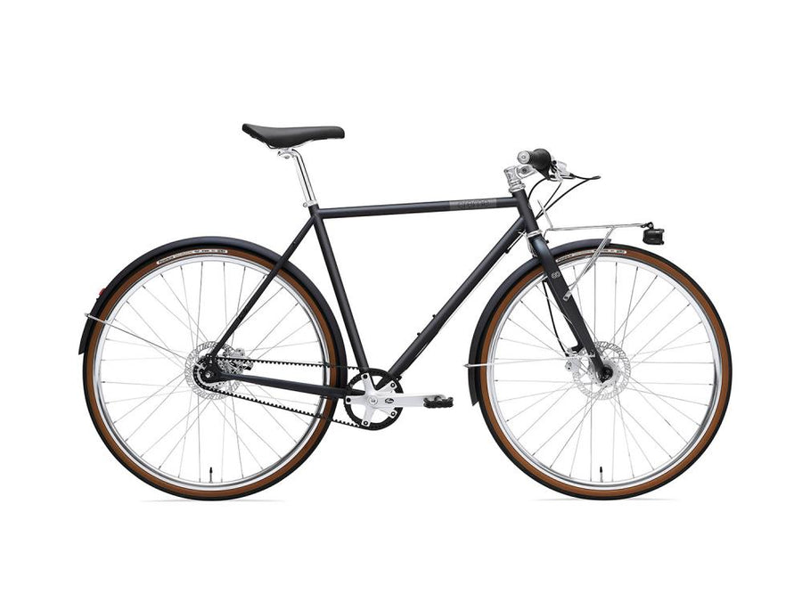 Creme Cycles Ristretto Bolt - 8-Gang Riemenantrieb, Cityrad Carbon Gray