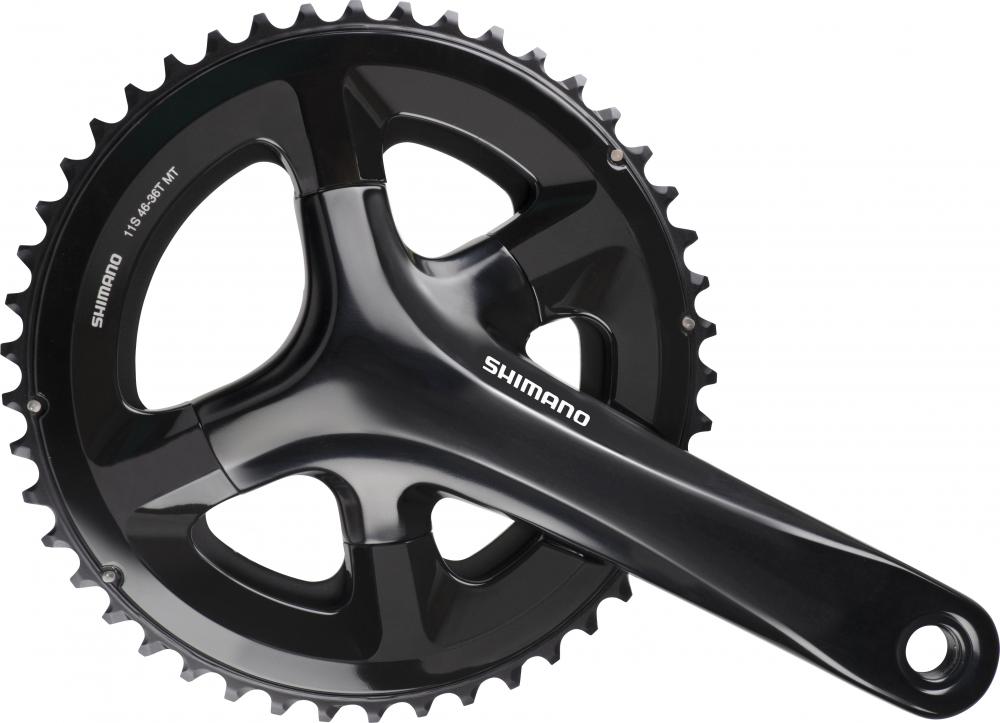 SHIMANO Kurbelgarnitur FC-RS510 11-fach 165 mm 46-36 Zähne, 36 Zähne