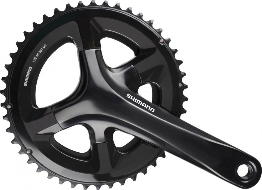 SHIMANO Kurbelgarnitur FC-RS510 11-fach 165 mm 46-36 Zähne, 36 Zähne